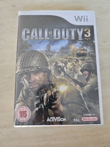 Wii nintendo call duty 3 - call, of