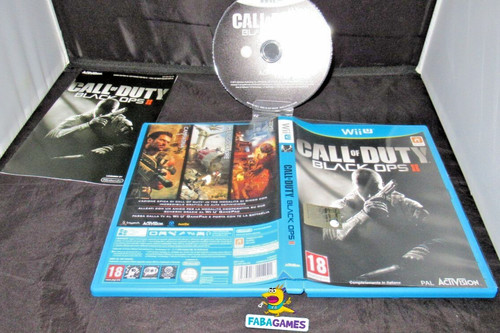 Wii call duty black ops - wii, u